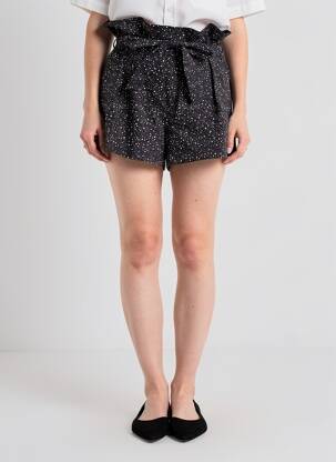Short taille élastique taille haute noir & OTHER STORIES femme