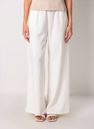 Pantalon large poches taille normale beige WAY WAY femme