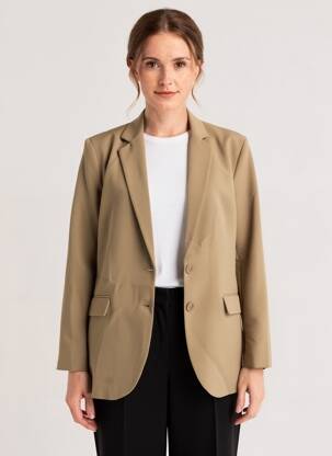 Blazer coupe cintrée vert SUMMUM femme