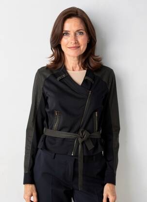 Veste casual poches noir MADO ET LES AUTRES femme