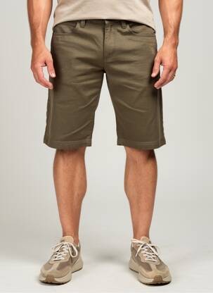 Bermuda tissage denim taille normale marron MEXX homme
