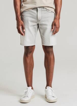 Bermuda tissage denim taille normale gris GAUDI homme