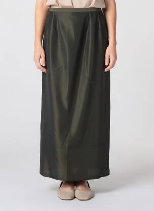 Jupe longue fermeture zippée au dos noir GERARD PASQUIER femme