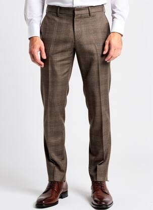 Pantalon slim stretch taille normale marron MEXX homme