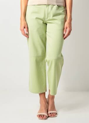 Pantacourt coupe droite taille normale vert ROSA ROSAM femme