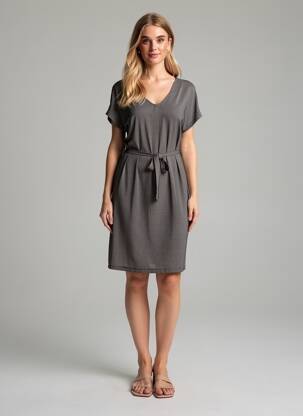 Robe mi-longue noir VERO MODA femme