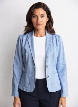 Blazer poches bleu STREET ONE femme