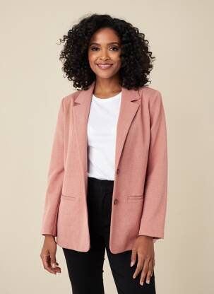 Blazer poches rose YERSE femme