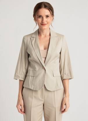 Blazer poches beige RINASCIMENTO femme