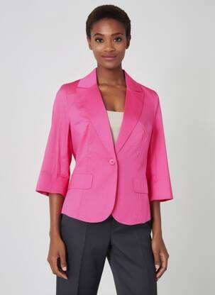 Blazer poches rose RINASCIMENTO femme