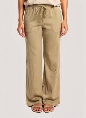Jogging stretch taille normale vert LOLA ESPELETA femme