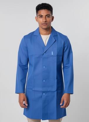 Veste casual fermeture boutonnée sur le devant bleu CEPOVETT homme