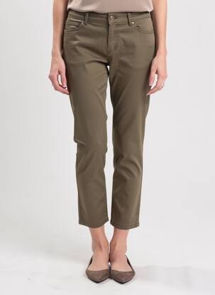 Pantalon 7/8 stretch vert KANOPE femme