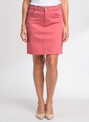 Jupe courte poches rouge LOLA ESPELETA femme