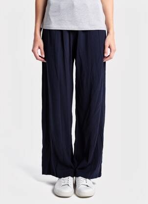 Jogging coupe large taille normale bleu AMERICAN VINTAGE femme