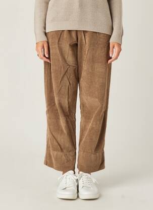 Jogging stretch taille normale marron AMERICAN VINTAGE femme