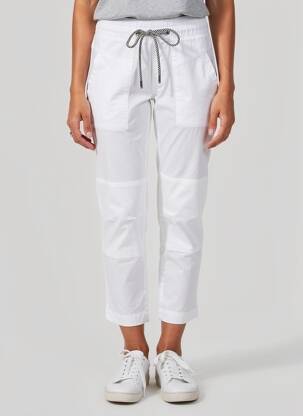Pantalon 7/8 stretch taille normale blanc STREET ONE femme
