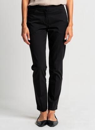 Pantalon slim taille élastique taille normale noir QUATTRO femme