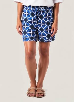Short taille normale taille normale bleu STREET ONE femme