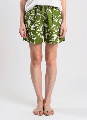 Short taille normale taille normale vert VAN-DOS femme