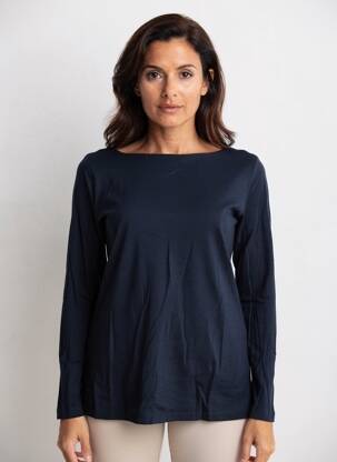 T-shirt manches longues manches longues bleu STREET ONE femme