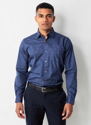 Chemise manches longues poches bleu S.OLIVER homme