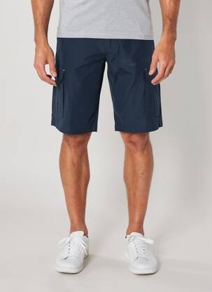 Bermuda taille élastique taille normale bleu PETER COFOX homme