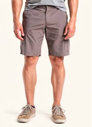 Bermuda taille élastique taille normale marron PETER COFOX homme
