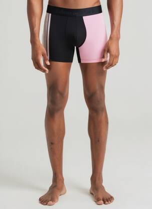 Boxer stretch rose EDEN PARK homme
