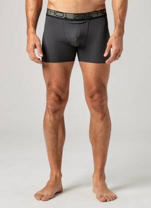 Boxer imprimé fantaisie noir HOM homme