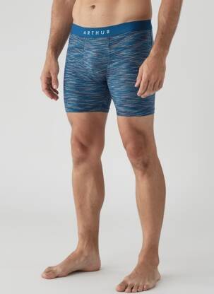 Boxer stretch bleu ARTHUR homme