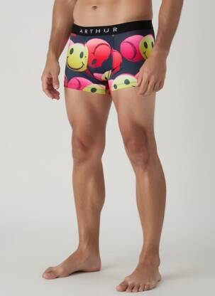 Boxer imprimé fantaisie noir ARTHUR homme