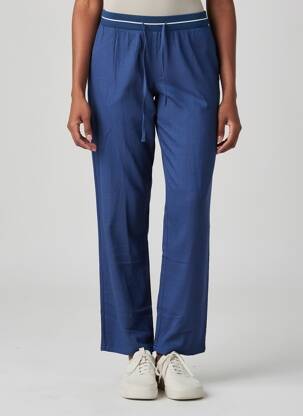 Jogging tissage jersey taille normale bleu SUN VALLEY femme