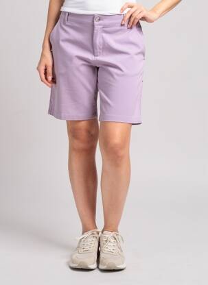 Bermuda taille basse taille basse violet LUTHA femme