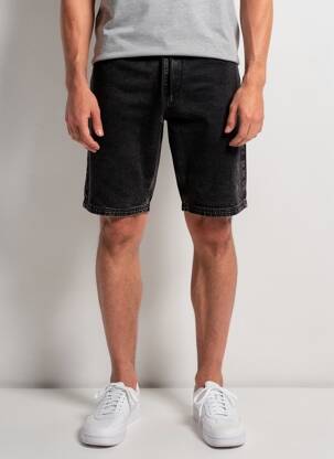 Bermuda tissage denim taille normale noir VOLCOM homme