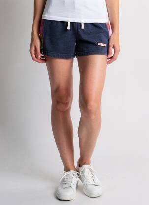 Short coupe droite bleu RIP CURL femme