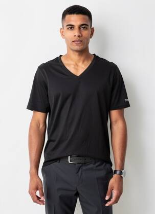 T-shirt coupe cintrée manches courtes noir REGATTA homme