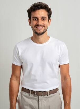 T-shirt coupe cintrée manches courtes noir EMINENCE homme