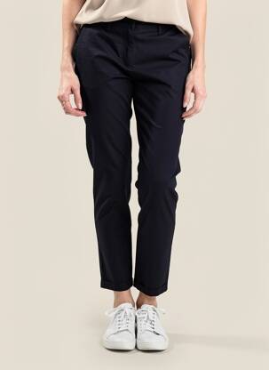Pantalon 7/8 taille élastique taille normale bleu TONI femme