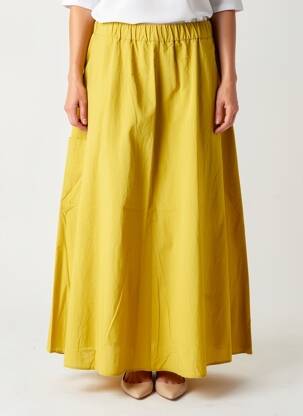 Jupe longue taille normale vert ANDAM femme