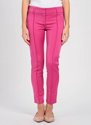 Pantalon slim tissage popeline taille normale rose PATRIZIA PEPE femme