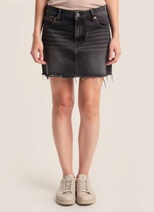 Short tissage denim taille normale gris LEVI'S femme