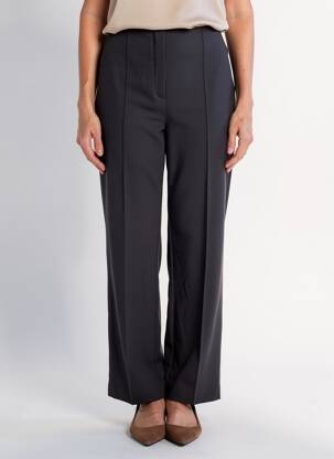 Pantalon droit stretch taille normale noir VANESSA BRUNO femme