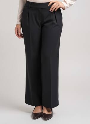 Pantalon flare stretch taille normale noir ROUJE femme