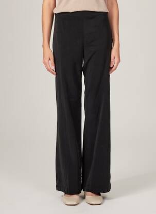 Pantalon droit stretch taille normale noir ROUJE femme