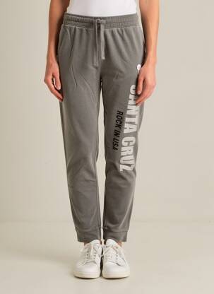 Jogging stretch taille normale gris NEWTONE femme
