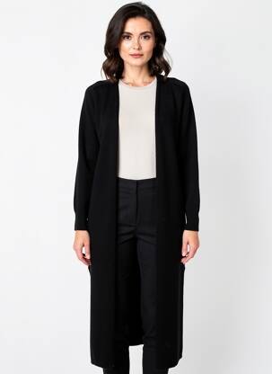 Veste kimono manches longues noir ALEXANDRE LAURENT femme