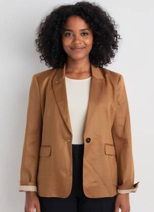 Blazer poches marron MKT STUDIO femme