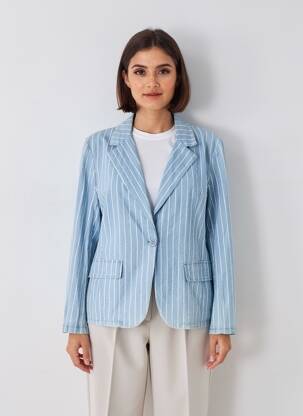 Blazer poches bleu MAMOUCHKA femme