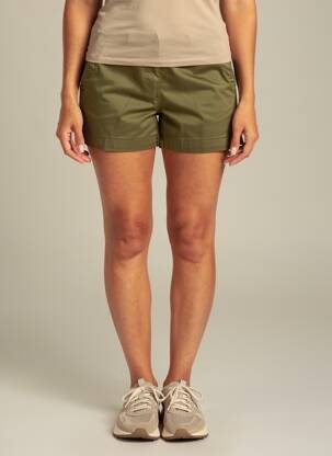 Short taille à pinces taille normale vert PAKO LITTO femme